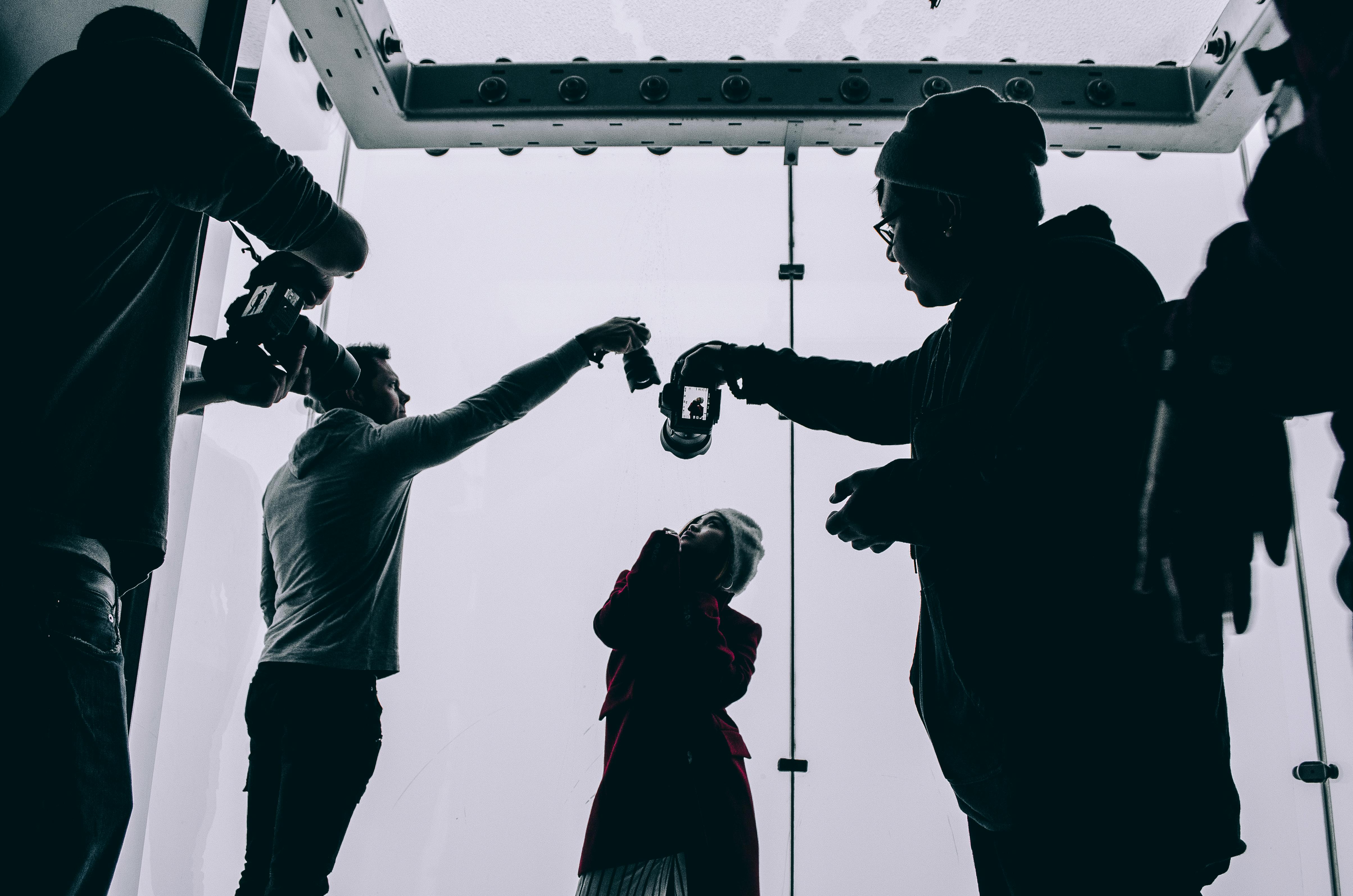 behind the scenes